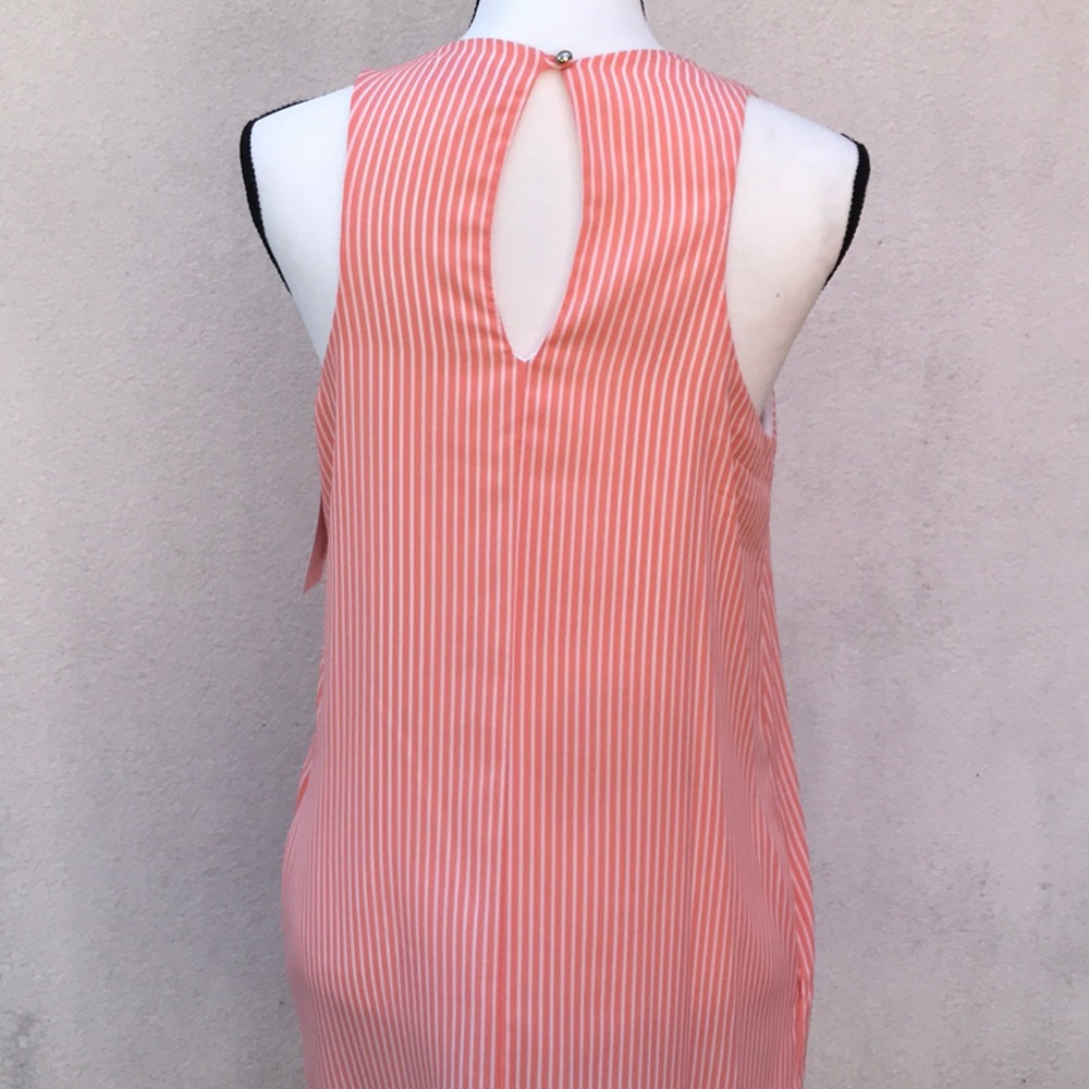 Stripped pink lily dress size small - Picture 5 of 8